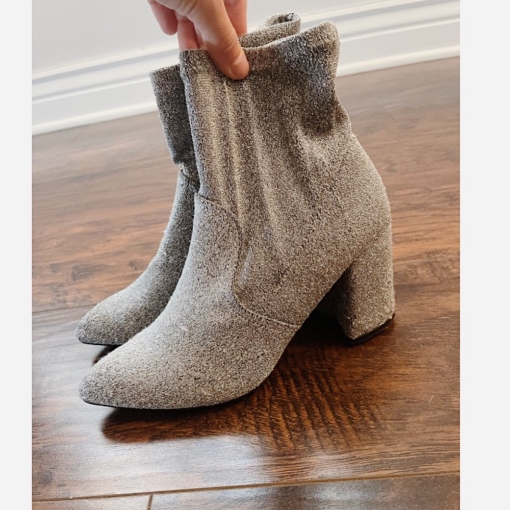 Silver Boots ASOS
